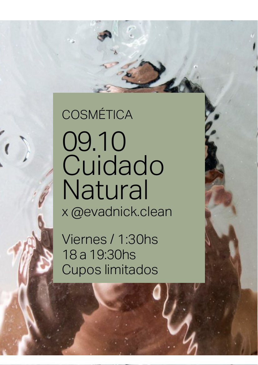 Cosmética natural