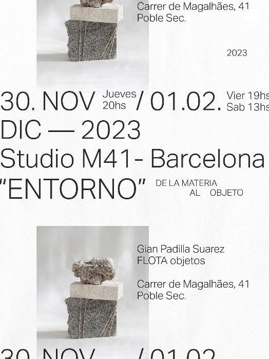 Afiche de ENTORNO en Studio M41